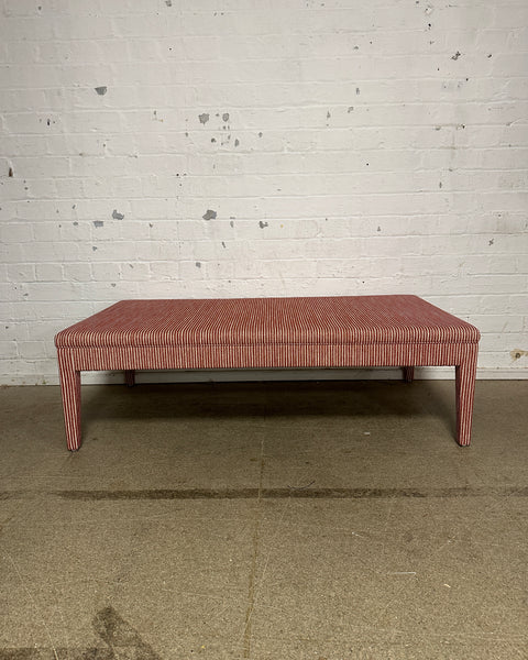 Fermoie Poulton Stripe - Honey ottoman