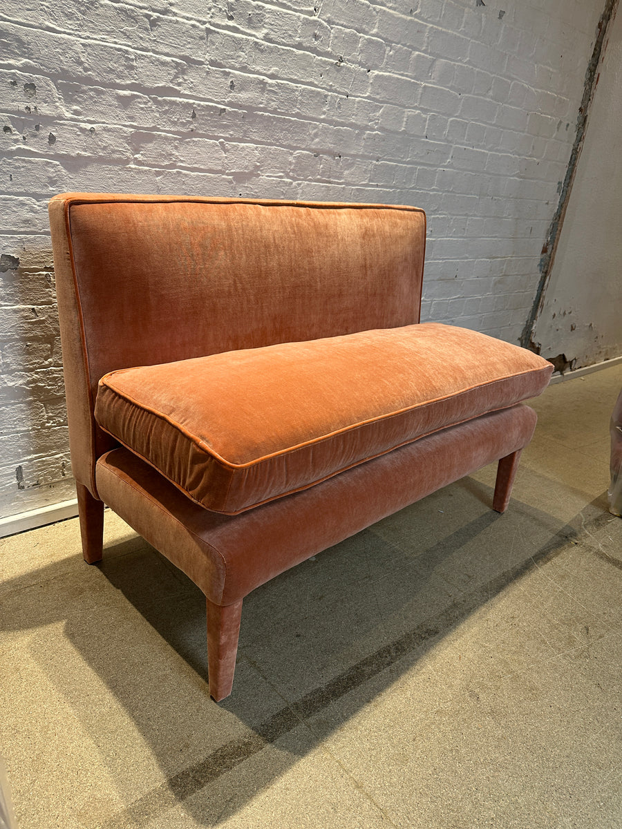 Lucy Covered Leg Banquette