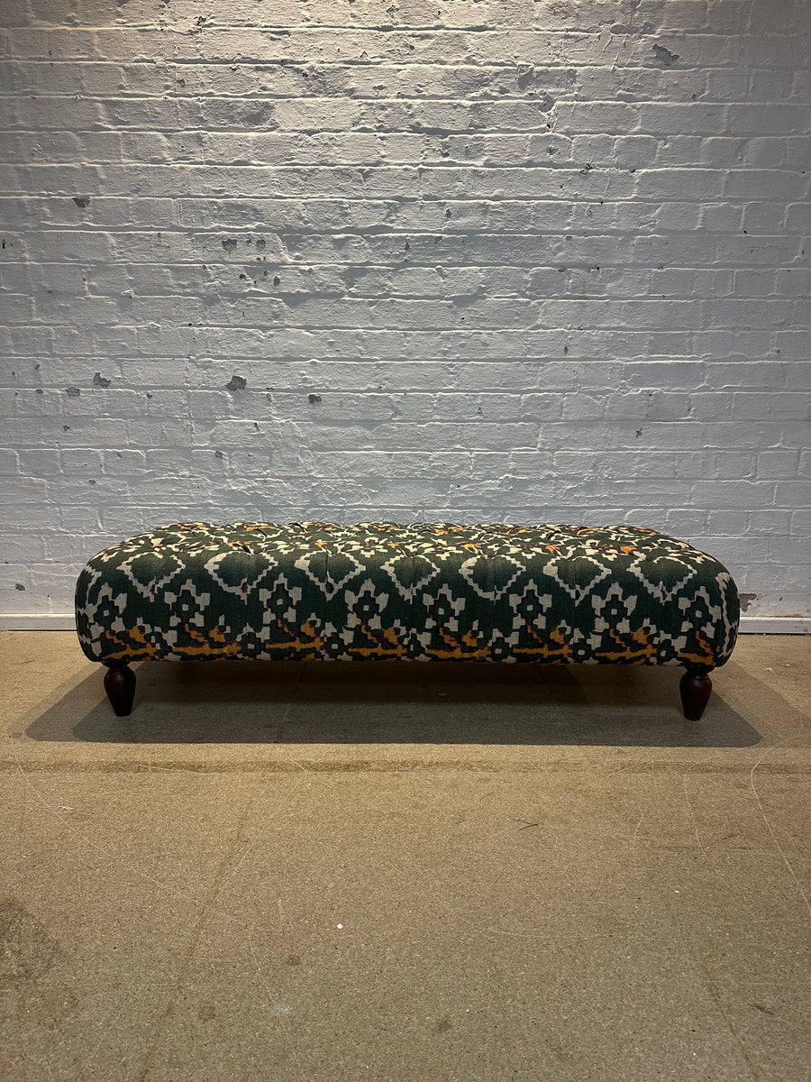 Bespoke Katy Buttoned Ottoman Footstool