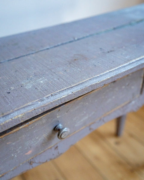 Distressed French Painted Console Table