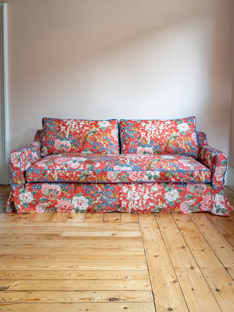 Handmade Chloe Sofa with Loose Cover