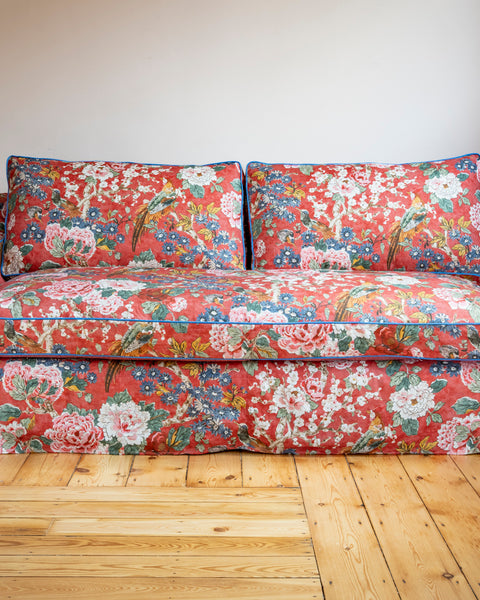 Handmade Chloe Sofa with Loose Cover