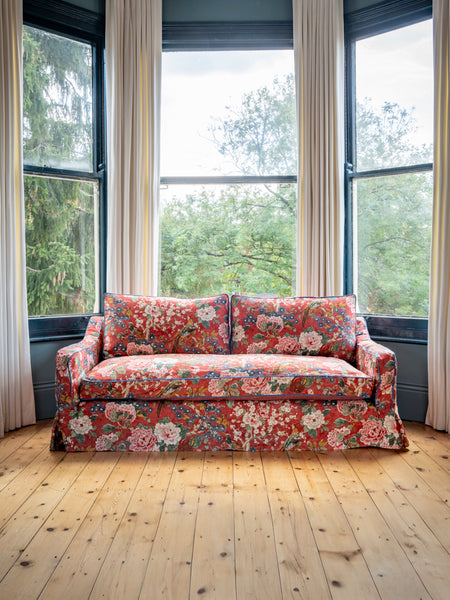 A Chloe sofa in a bay window