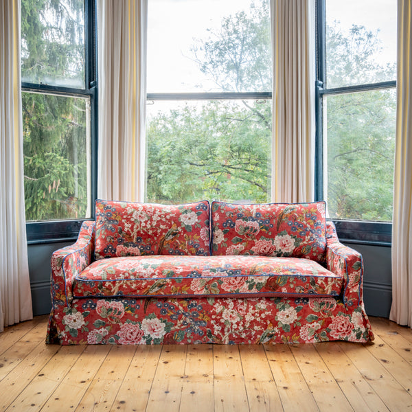 A Chloe sofa in a bay window