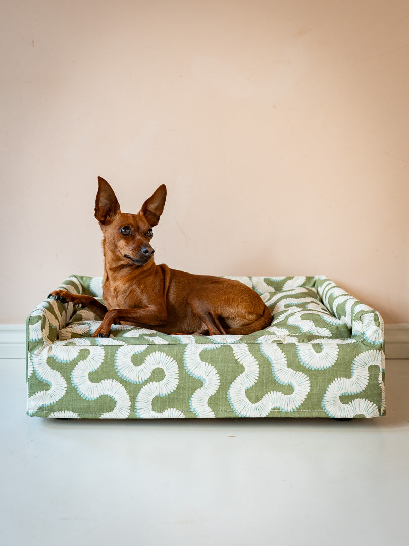 The Roy Dog Bed In Your Choice of Fabric