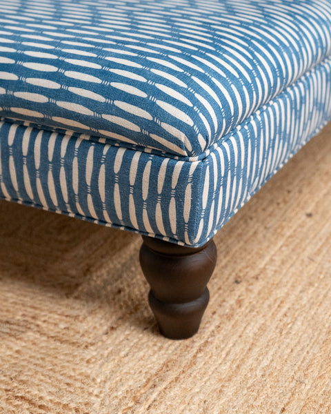 Available Now | Bryher Classic Ottoman In Linwood Smocked | Arrives before Christmas