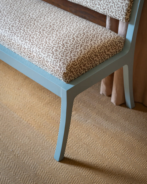 Daphne wooden frame banquette