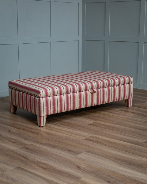 Grace Storage Ottoman In Any Fabric