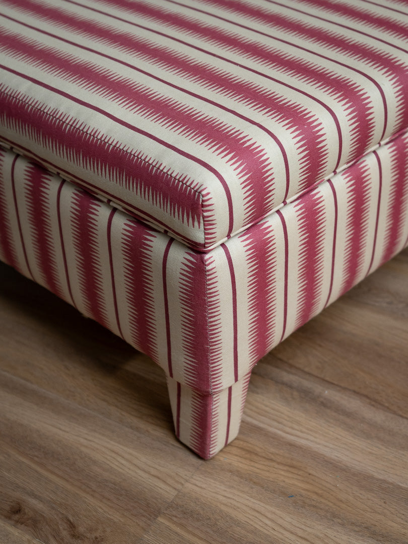 Grace Storage Ottoman In Any Fabric