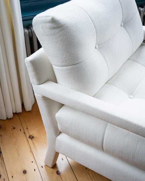 2 x Kate Parsons Style Armchair in Rose Uniacke (price for both)