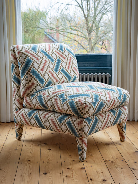 Bespoke Nikki Slipper Chair In Your Choice of Fabric