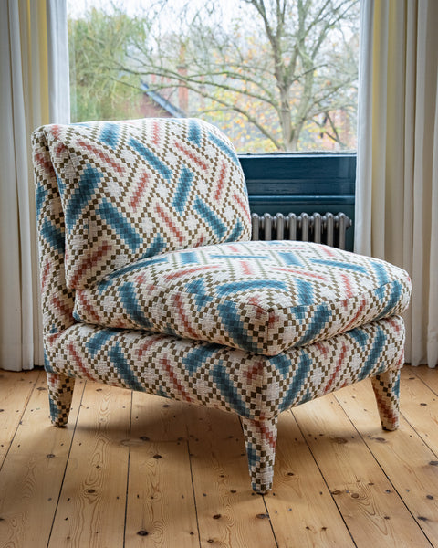 Bespoke Nikki Slipper Chair In Your Choice of Fabric