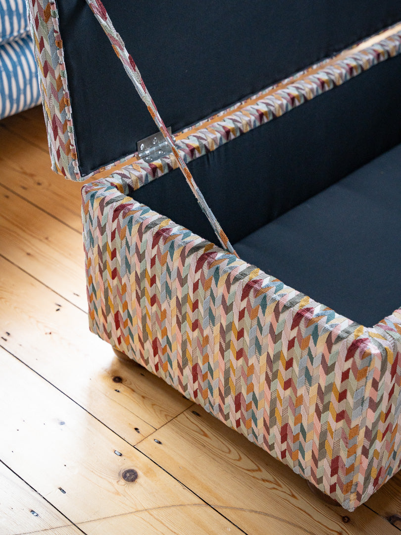 Bespoke Nora Storage Ottoman Footstool In Any Fabric