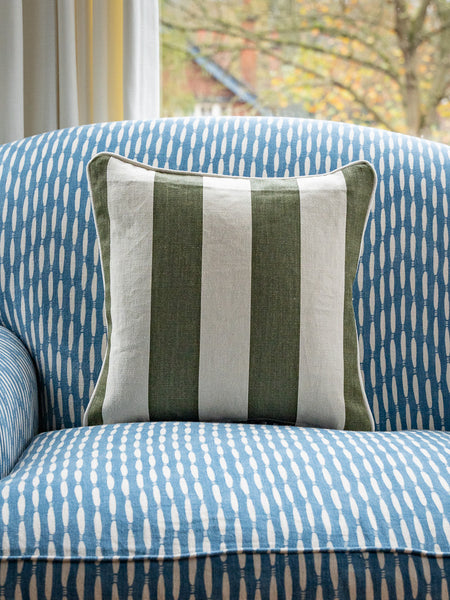 Studio Buchanan Striped Square Cushion