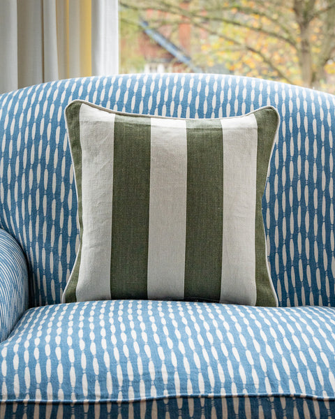 Studio Buchanan Striped Square Cushion