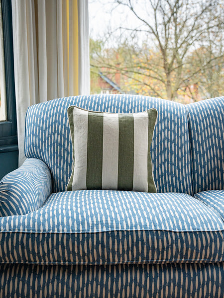 Studio Buchanan Striped Square Cushion