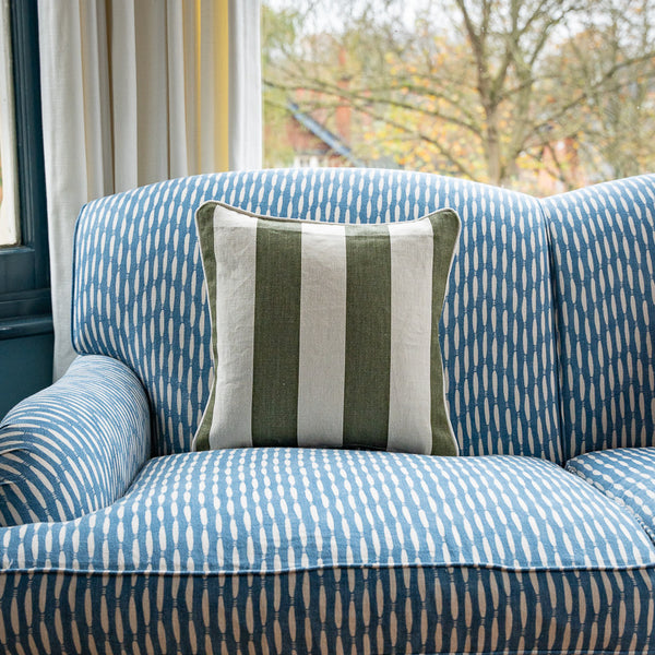 Studio Buchanan Striped Square Cushion