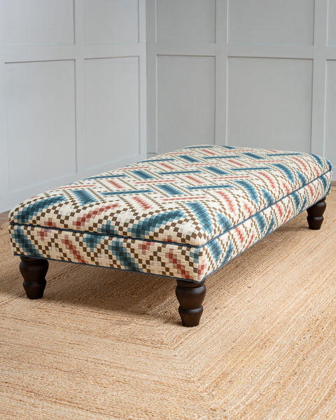 Available Now | Bryher Classic Ottoman In  Nobilis | Arrives before Christmas