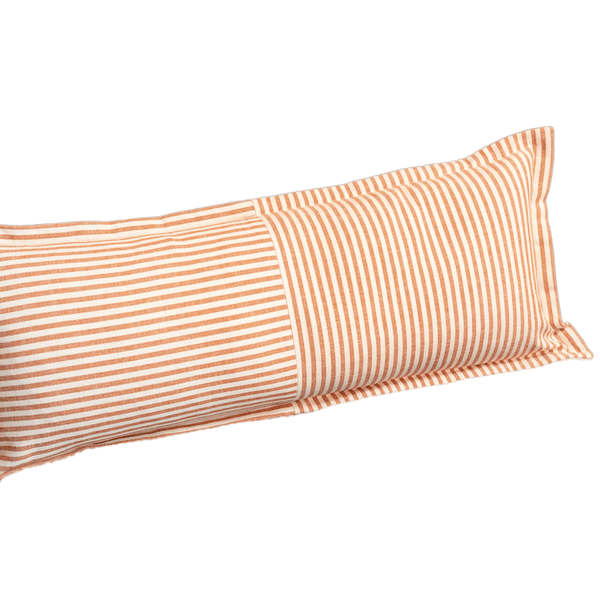 Directionless Heavy Linen Woven Bolster 90 x 35 cm