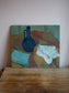 Sweet Unframed 1950's Oil Painting of Still life | Great colours