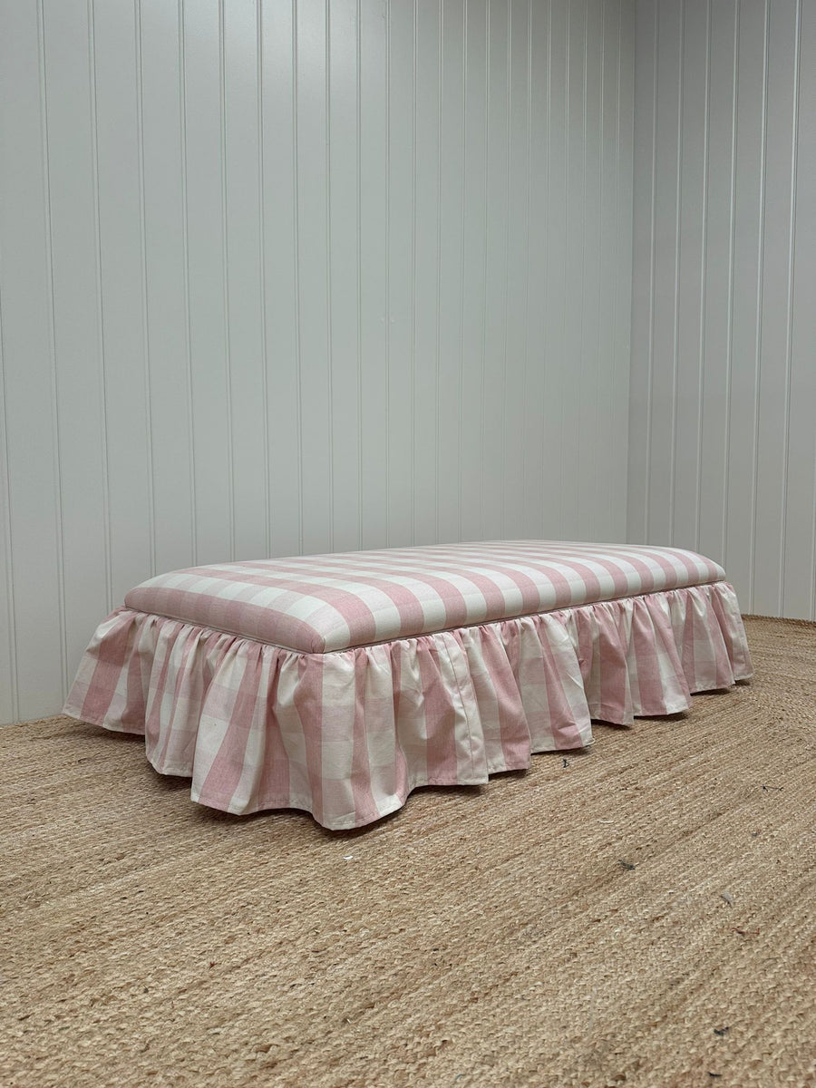Bespoke Cleo Skirted Bench