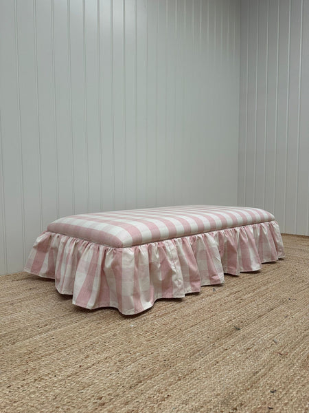 Bespoke Cleo Skirted Bench