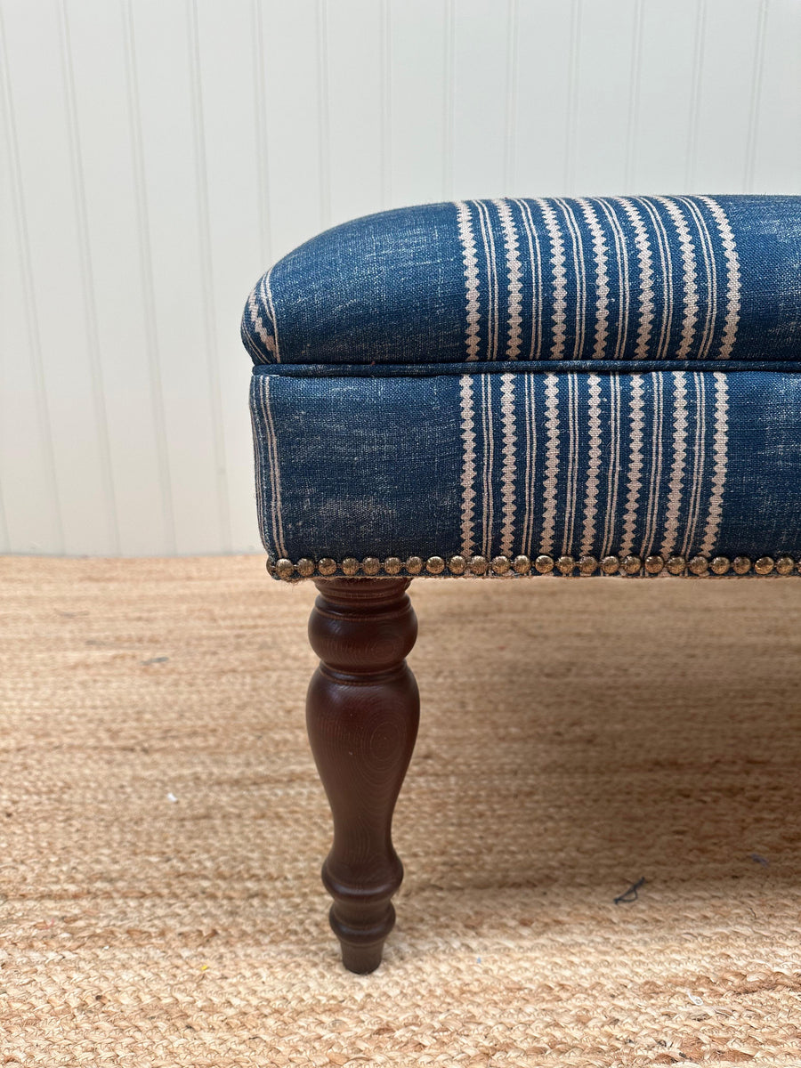 Dorothy Studded Ottoman Footstool