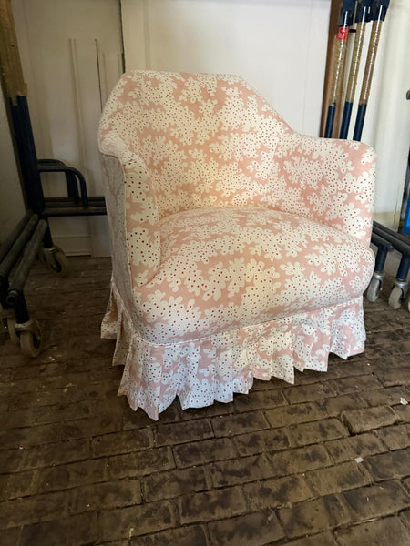 Bespoke handmade armchair in Linwood, Big Top
