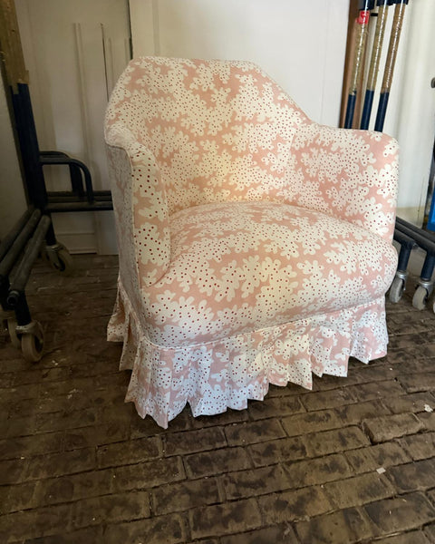 Bespoke handmade armchair in Linwood, Big Top