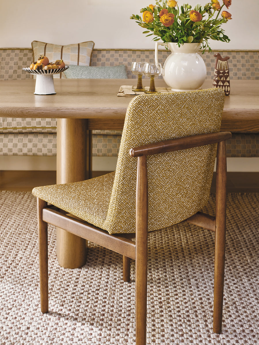 210cm Lucy Banquette in Lucy in Romo, Chia weave 8098/02