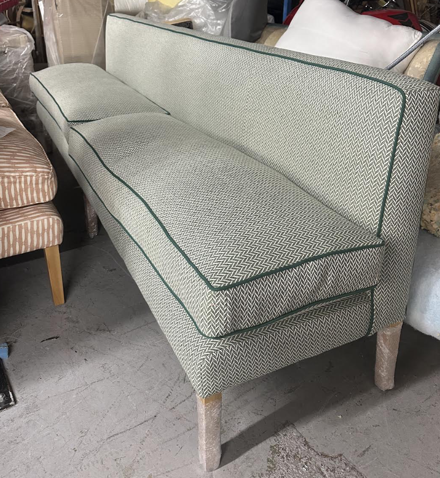 SHIPS IN 2-3 WEEKS Emily Banquette 180cm in Sanderson Hinton Forest