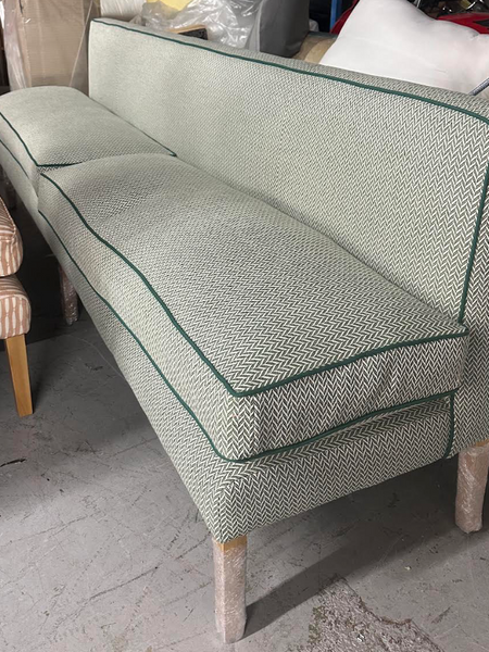 SHIPS IN 2-3 WEEKS Emily Banquette 180cm in Sanderson Hinton Forest