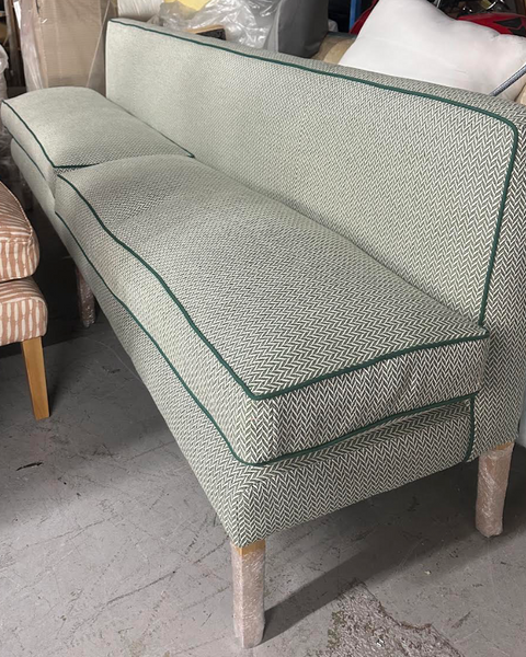 SHIPS IN 2-3 WEEKS Emily Banquette 180cm in Sanderson Hinton Forest