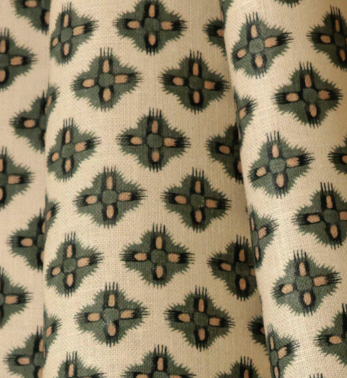 Howe Thimble Knurl Fir - Honey ottoman