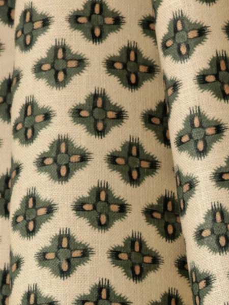 Howe Thimble Knurl Fir - Honey ottoman