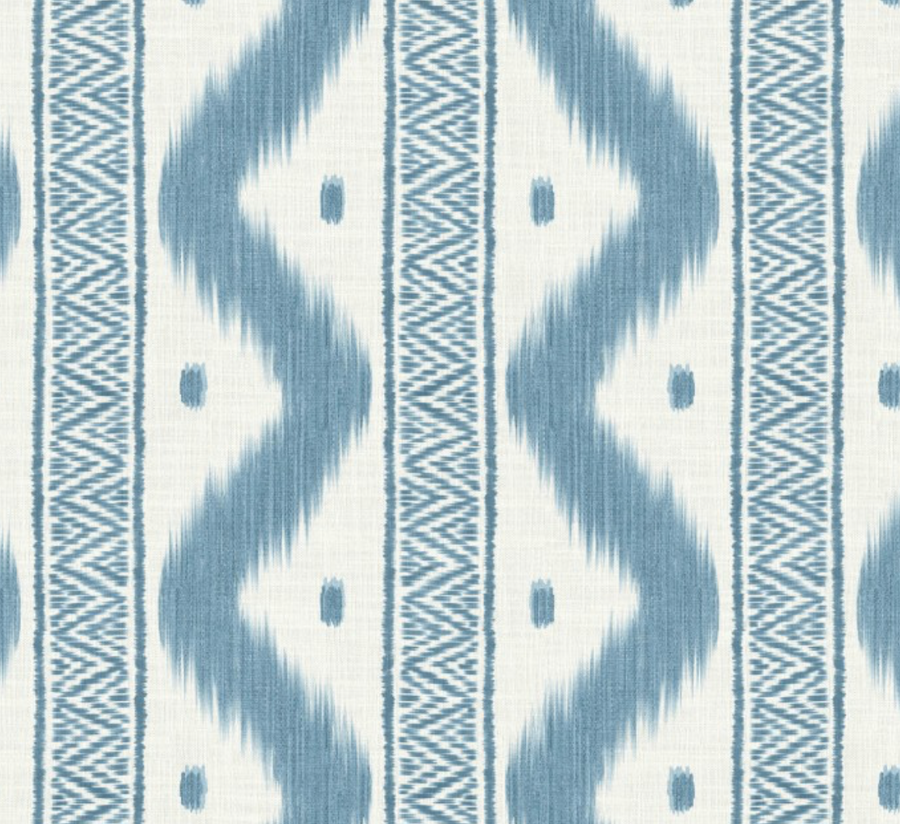 The Pure Edit Zena Chambray - Honey ottoman