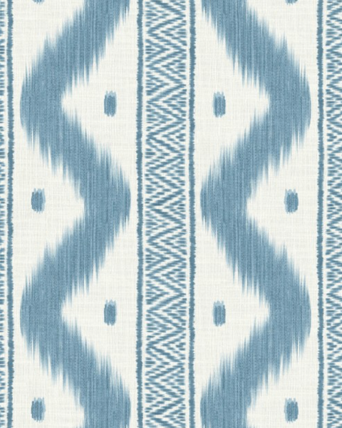 The Pure Edit Zena Chambray - Honey ottoman
