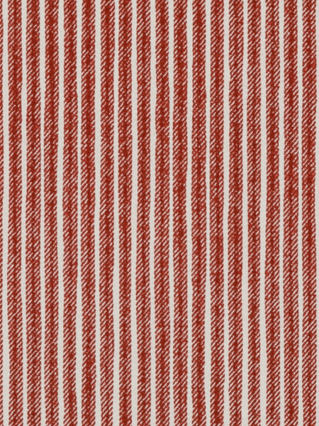 Bryher ottoman in Fermoie Poulton stripe Red