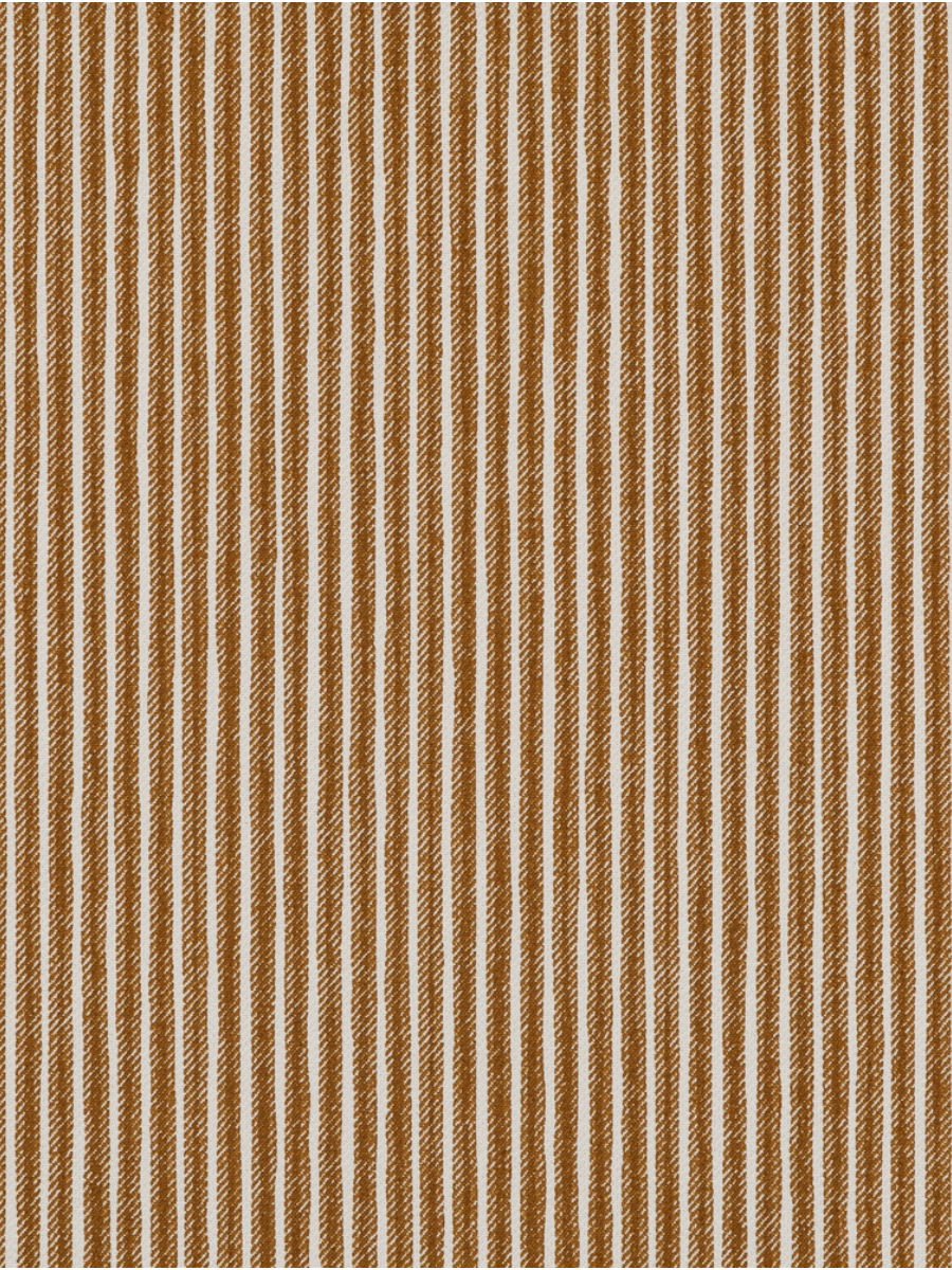 Fermoie - Poulton stripe - Honey ottoman