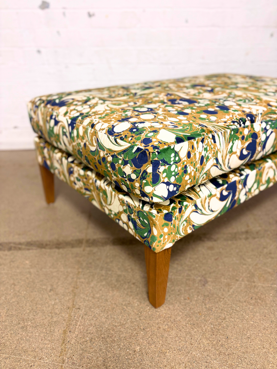 Honey Lux Bare leg Ottoman