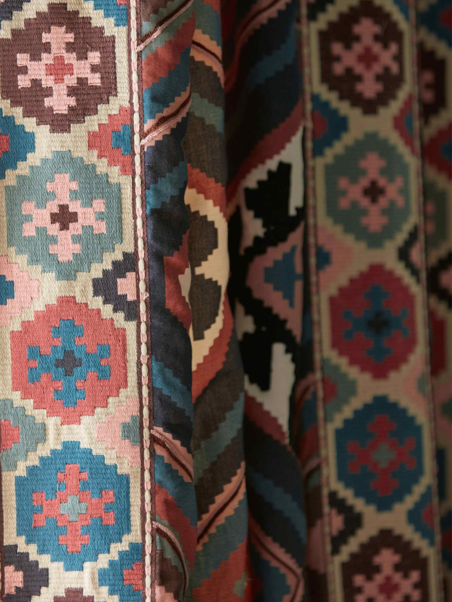 Morris & Co/ Farrow and ball, Florence slatted ottoman