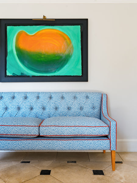 Thea button backrest banquette