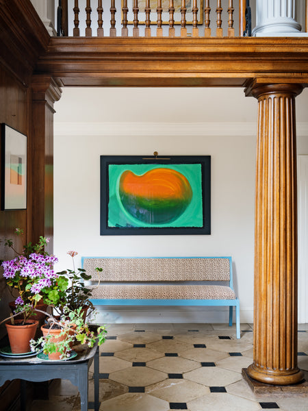 Daphne wooden frame banquette