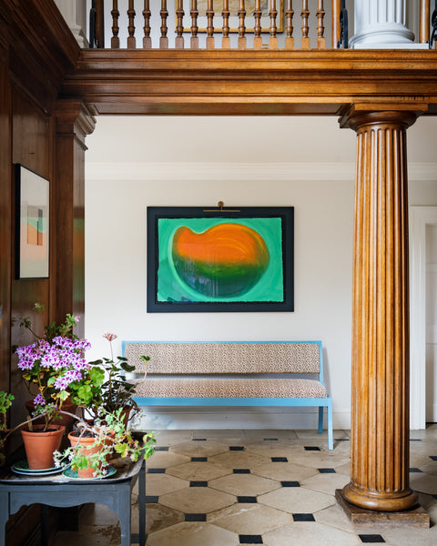 Daphne wooden frame banquette