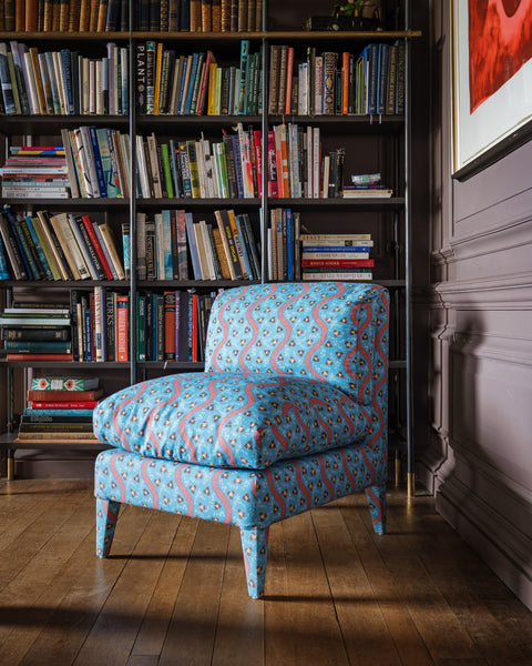 Bespoke Nikki Slipper Chair In Your Choice of Fabric