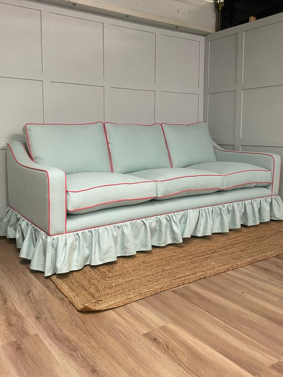 The Holly skirted sofa