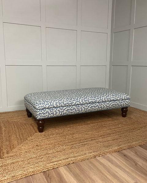 Available Now | Bryher Classic Ottoman In Sanderson