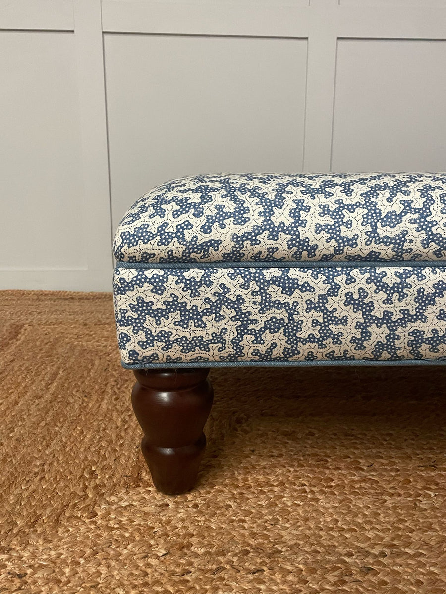 Available Now | Bryher Classic Ottoman In Sanderson