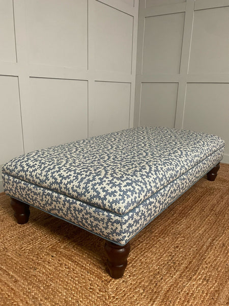 Available Now | Bryher Classic Ottoman In Sanderson