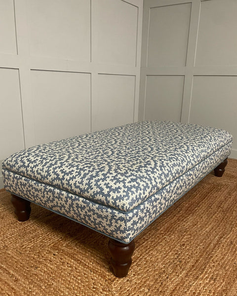 Available Now | Bryher Classic Ottoman In Sanderson